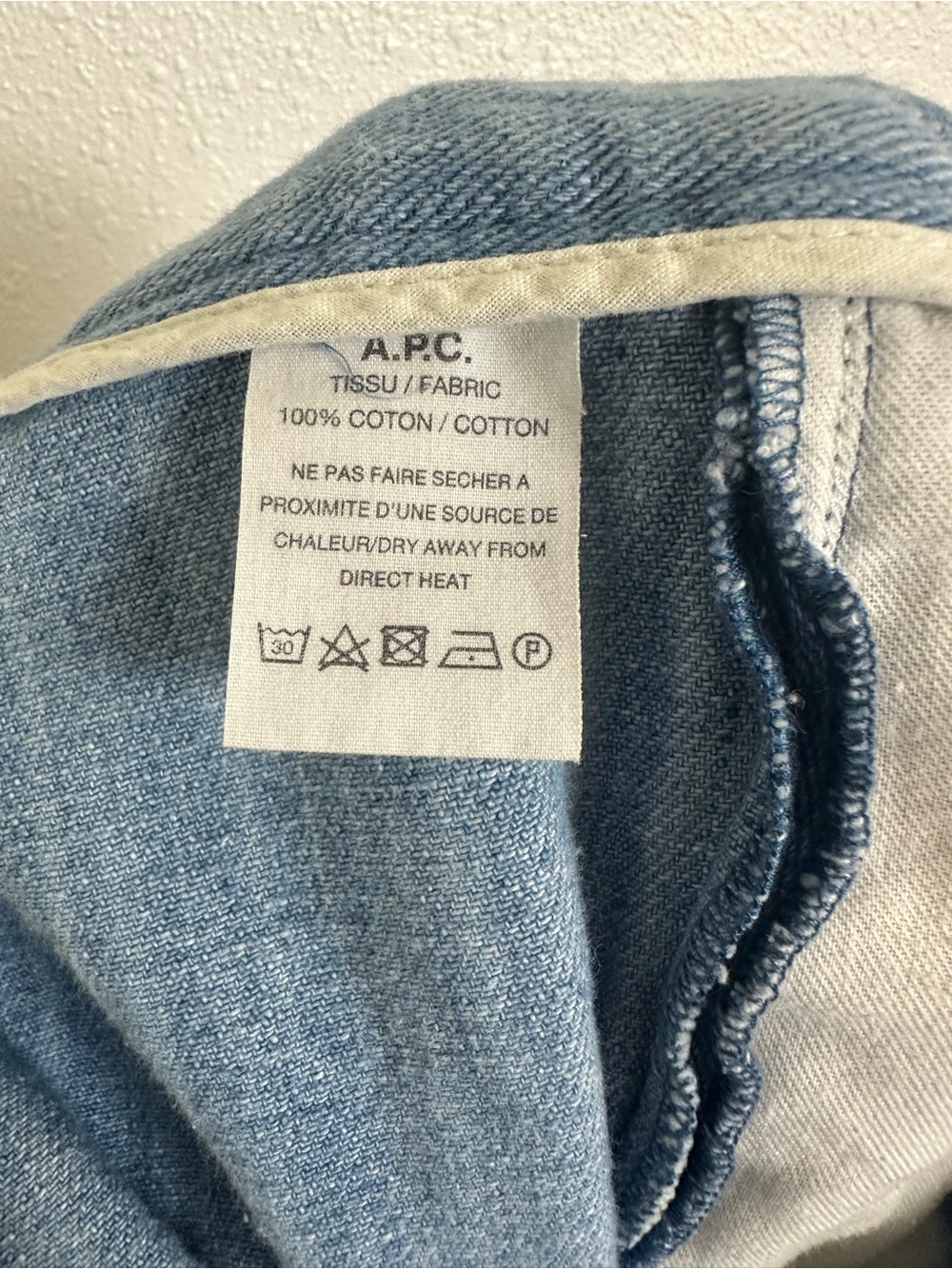 A.P.C. Denim Shorts - Picture 4 of 4
